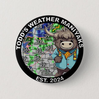 Badge Rond 5 Cm Montre Ton Esprit De Yak !