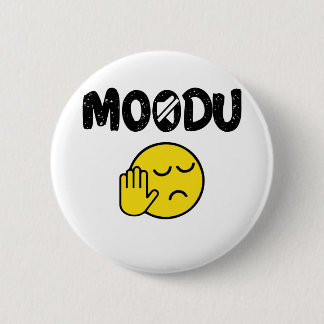 Badge Rond 5 Cm Moodu Tamil Shutup drôle