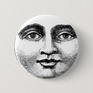 BADGE ROND 5 CM MOONFACE