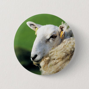 BADGE ROND 5 CM MOQUETTE