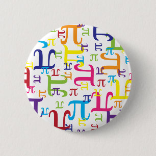 Badge Rond 5 Cm Morceau de pi