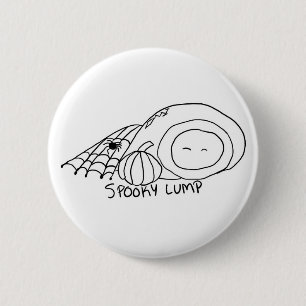 Badge Rond 5 Cm Morceau éffrayant