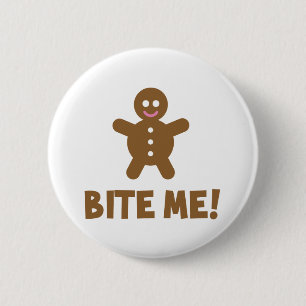 Badge Rond 5 Cm Mordez-moi