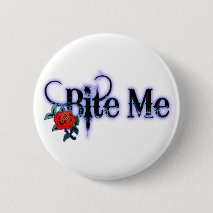 Badge Rond 5 Cm Mordez-moi
