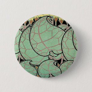 Badge Rond 5 Cm Motif #10 de Nouveau d'art
