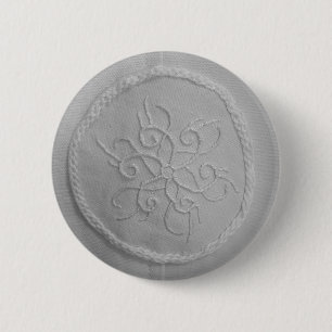 Badge Rond 5 Cm Motif - broderie