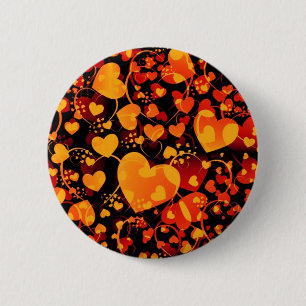 BADGE ROND 5 CM MOTIF CARDIAQUE ART 8