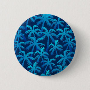 Badge Rond 5 Cm Motif de palmier