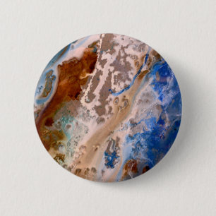 Badge Rond 5 Cm motif de plage Abstrait, motif aquatique, Amusemen