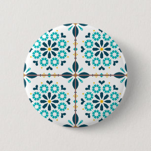 Badge Rond 5 Cm Motif en céramique