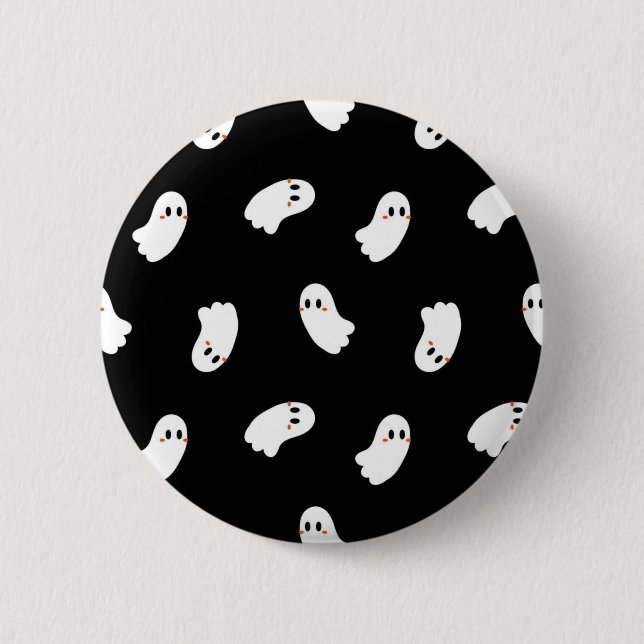 Badge Rond 5 Cm Motif fantôme (Devant)