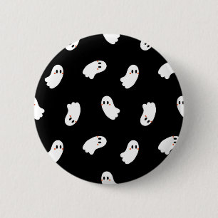 Badge Rond 5 Cm Motif fantôme