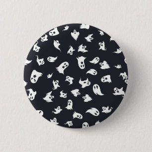 Badge Rond 5 Cm Motif fantôme
