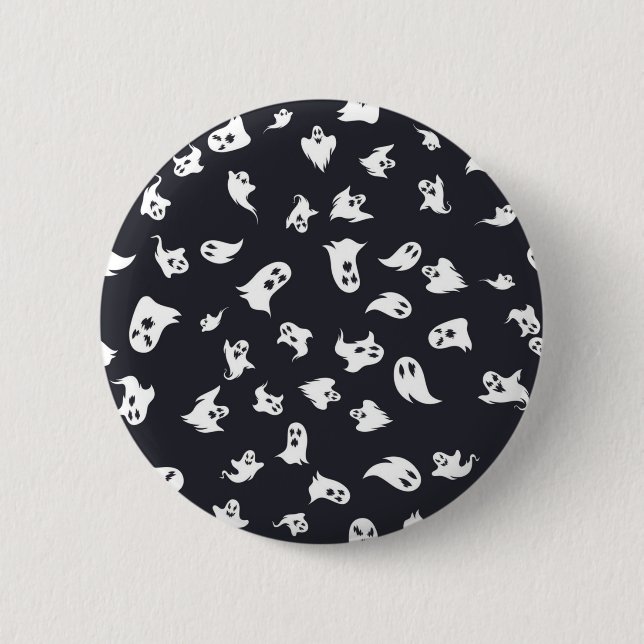 Badge Rond 5 Cm Motif fantôme (Devant)