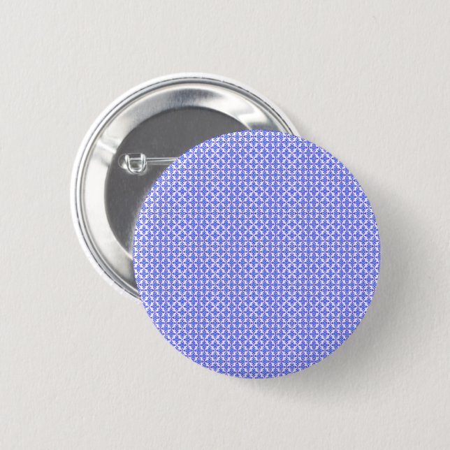 Badge Rond 5 Cm Motif Floral Design (Devant & derrière)
