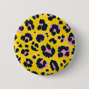 Badge Rond 5 Cm Motif imprimé animal