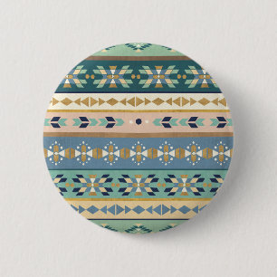 Badge Rond 5 Cm Motif indien extérieur d'étape   de Geo