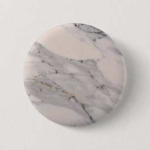 Badge Rond 5 Cm Motif moderne en marbre noir gris rose