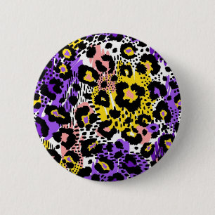 Badge Rond 5 Cm motif poster de animal