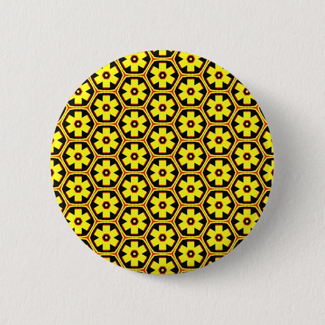 Badge Rond 5 Cm Motif Terrazzo (Devant)
