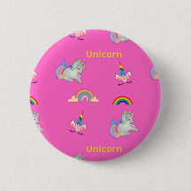 Motif Unicorne rose