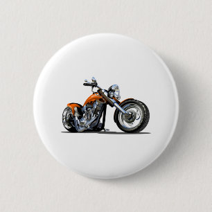 Badge Rond 5 Cm Moto caricature