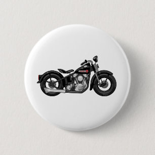 Badge Rond 5 Cm Moto d'andouille