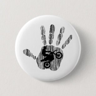 Badge Rond 5 Cm Moto le brouillard
