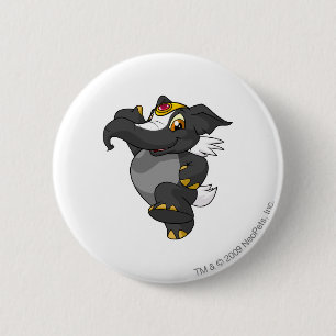 Badge Rond 5 Cm Mouffette d'Elephante