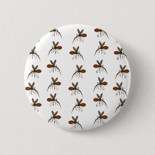 Badge Rond 5 Cm Moustique