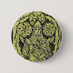 Badge Rond 5 Cm Moyen Âge