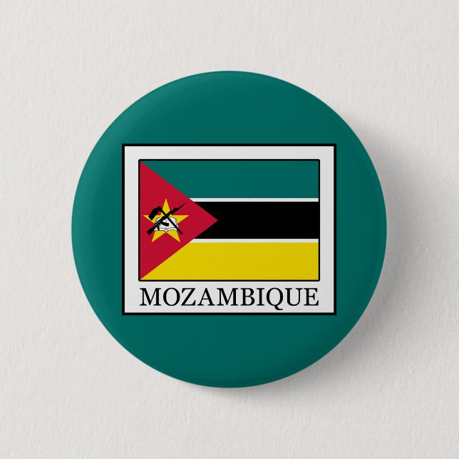 Badge Rond 5 Cm Mozambique (Devant)