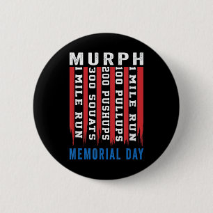 Badge Rond 5 Cm Murph Challenge American Memorial Day entraînement