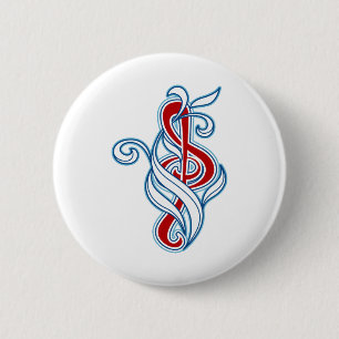 Badge Rond 5 Cm Music Picker