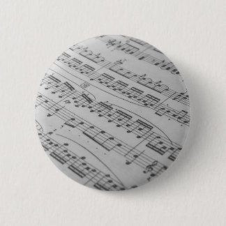 Badge Rond 5 Cm Musique