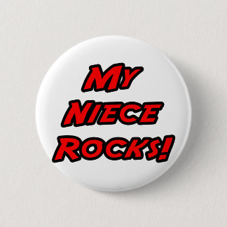 Badge Rond 5 Cm My Niece Rocks