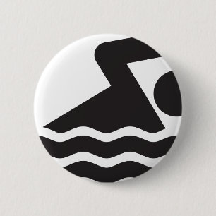 Badge Rond 5 Cm Nager
