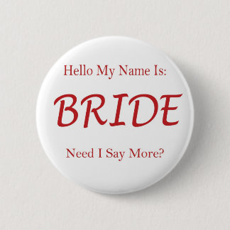 Badge Rond 5 Cm NameIsBride