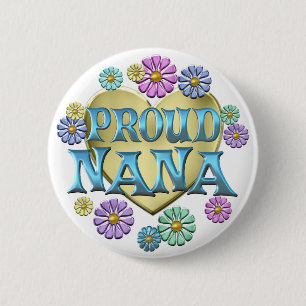 Badge Rond 5 Cm Nana fière