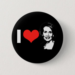 Badge Rond 5 Cm Nancy Pelosi 2012