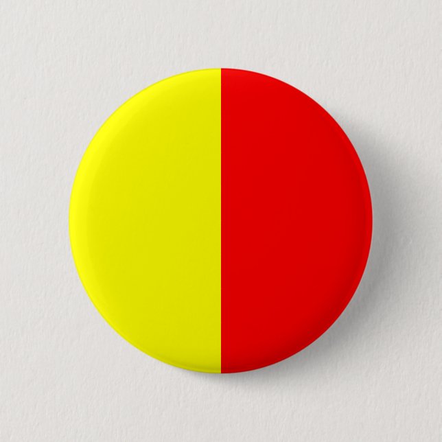 Badge Rond 5 Cm Naples, Italie (Devant)