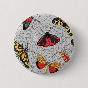 Badge Rond 5 Cm Nappes phréatiques sur l'hydrangée