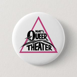 Badge Rond 5 Cm National Queer Theater Logo Button
