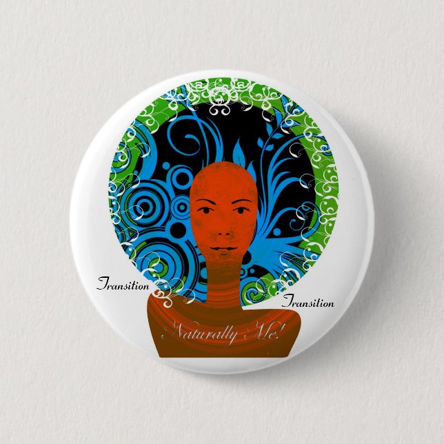 Badge Rond 5 Cm Naturellement Moi2, Transition, Transition (Devant)