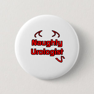 Badge Rond 5 Cm Naughty Urologist