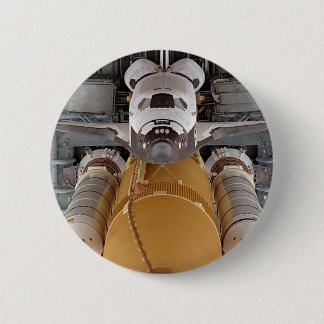 Badge Rond 5 Cm Navette spatiale l'Atlantide