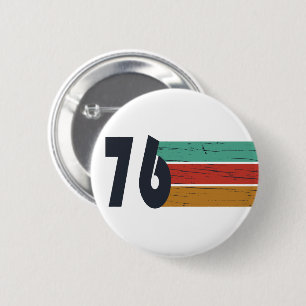 Badge Rond 5 Cm Né en 1976 édition 50e anniversaire