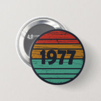 Né en 1977 cadeau d'anniversaire vintage
