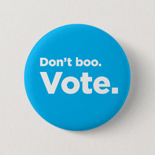 Badge Rond 5 Cm Ne huez pas. Vote. bouton