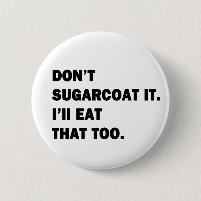 Badge Rond 5 Cm Ne le porte pas. (Devant)